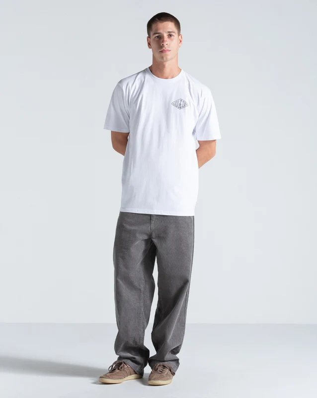 Camiseta Regular Volcom Graphic Branca GG / Branco