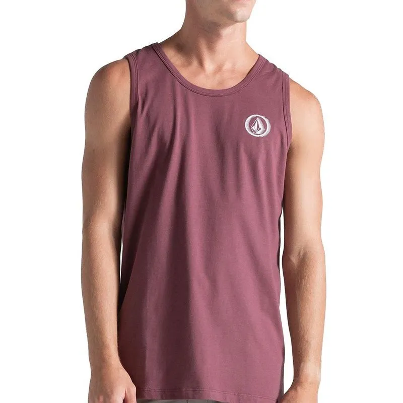 Regata Volcom Circle Stone WT26 Masculina Bordô P / vermeho