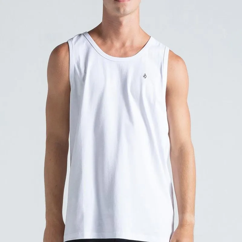 Regata Volcom Stone Blanks WT26 Masculina Branco M / branco