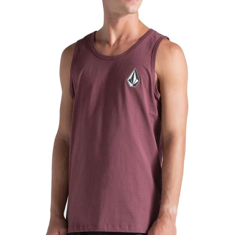 Regata Volcom Iconic WT26 Masculina Bordô P / vermeho