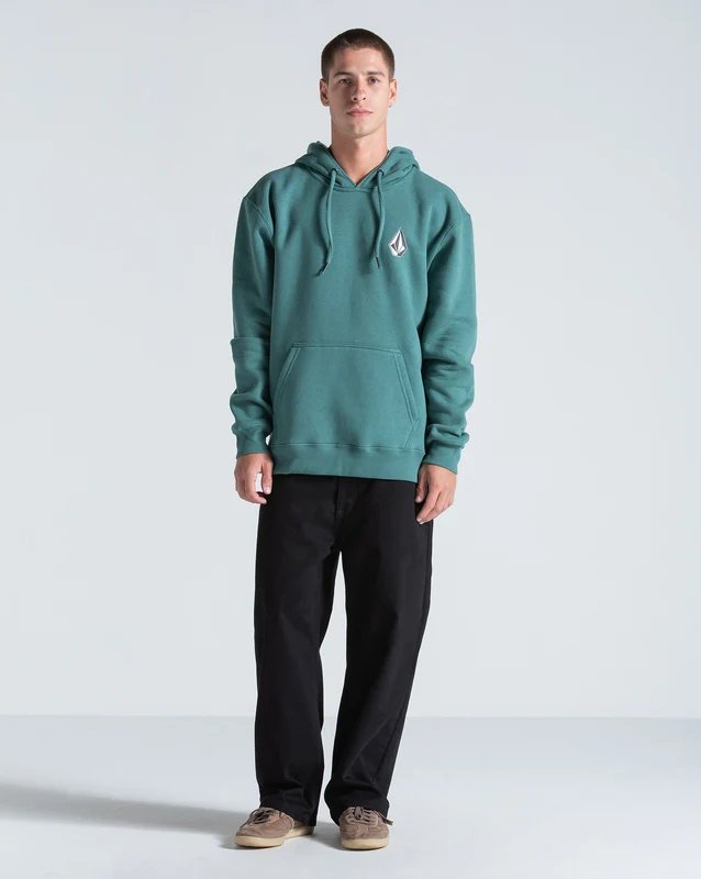 Moletom Canguru Volcom Iconic Stone Verde P / VERDE