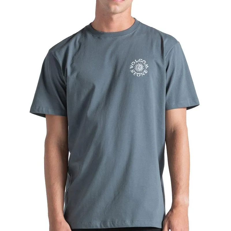 Camiseta Volcom Sunshiner WT26 Masculina Cinza Chumbo G / chumbo
