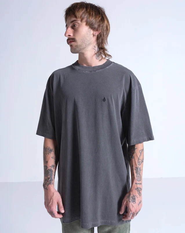 Camiseta Especial Volcom Single Stone Preta P / Preto