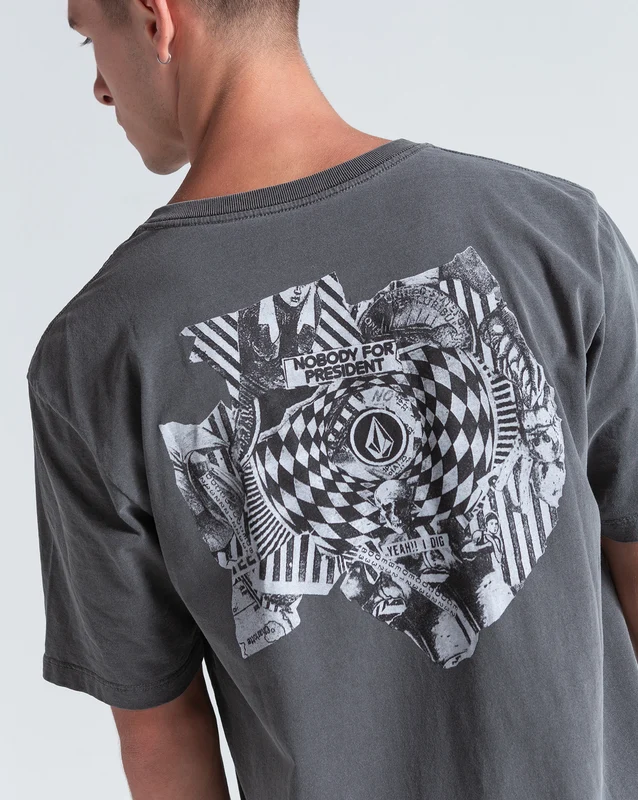 Camiseta Especial Volcom Revelation Preta G / Preto