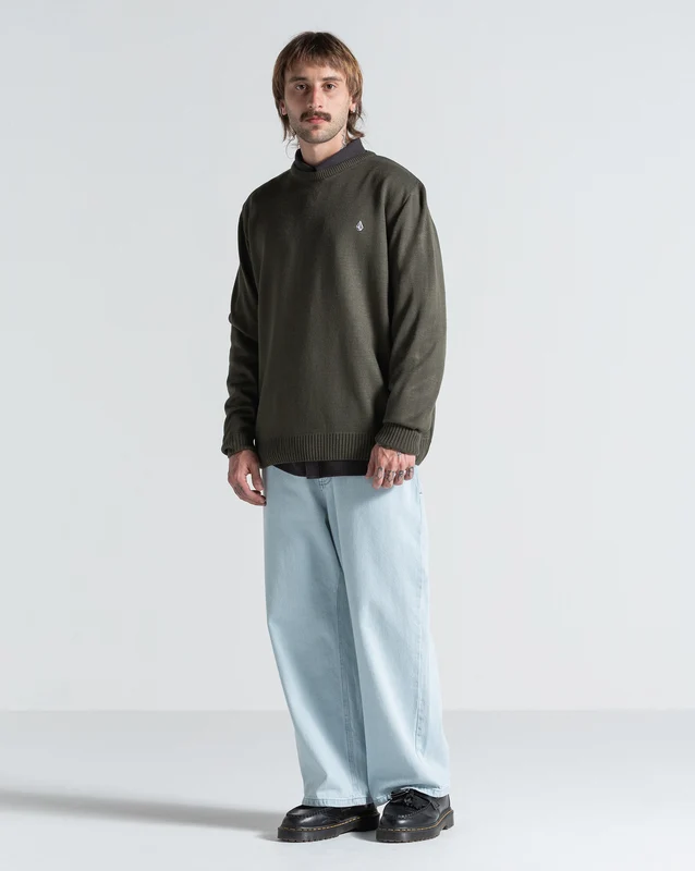 Tricot Volcom Classic Stone Verde Escuro G / Verde Escuro