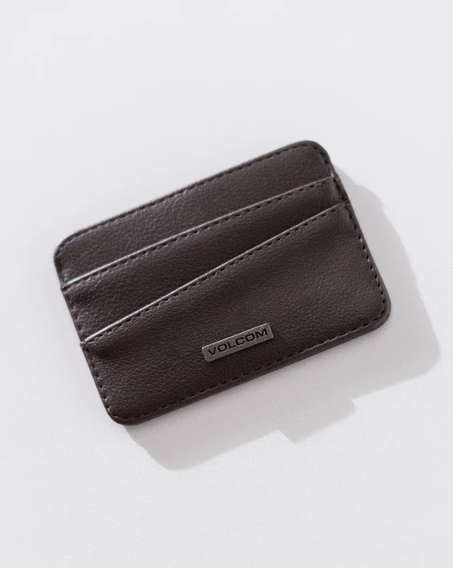 Carteira Volcom Card Holder Marrom UN / Marrom