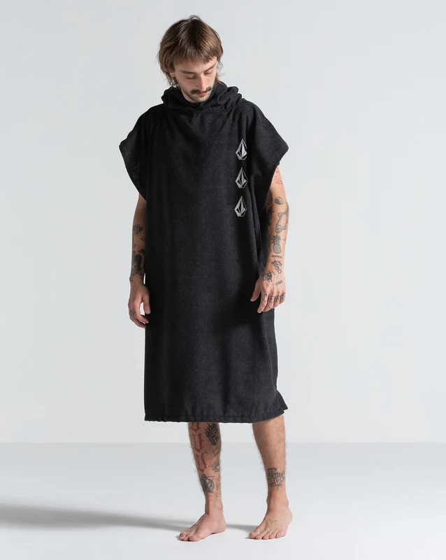 Poncho Volcom Iconic Preto UN / PRETO