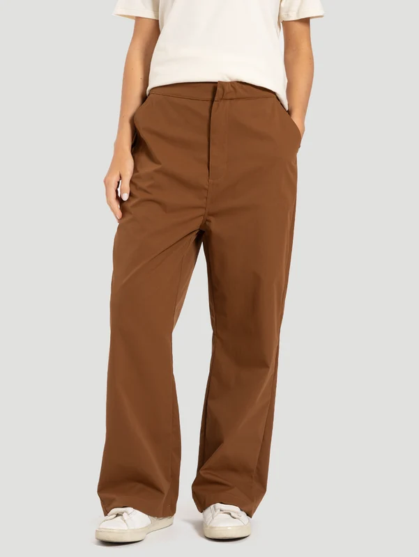Calça Feminina Hurley Life Marrom M / Marrom