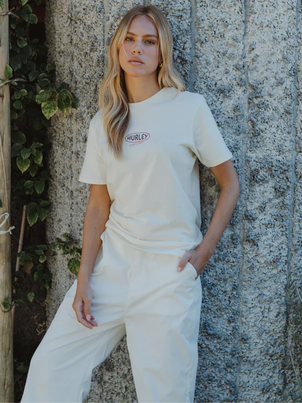 Calça Feminina Hurley Life Off White M / Off White
