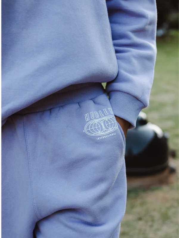 Calça Moletom Feminina Hurley Global 99 Lilás P / LILÁS