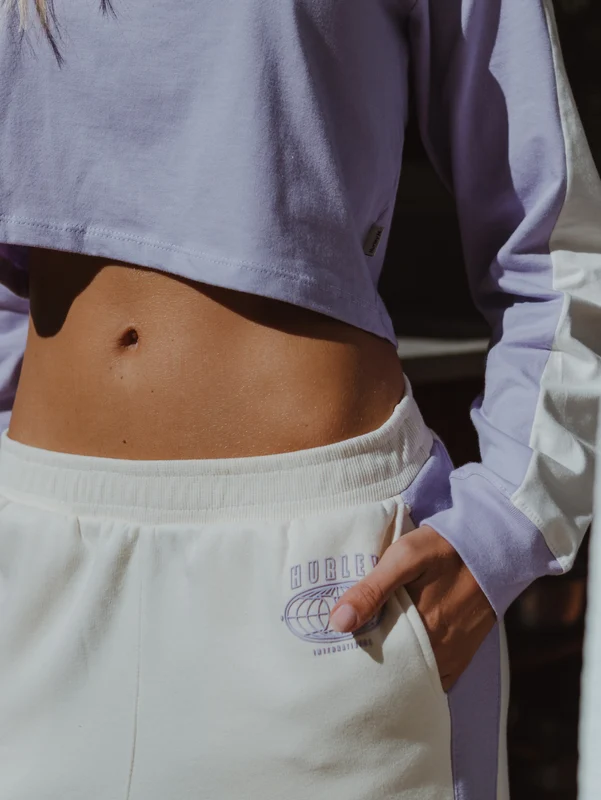 Calça Moletom Feminina Hurley Global 99 Off White M / Off White