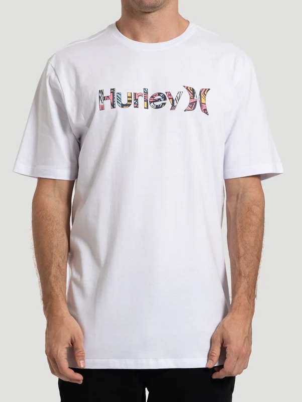 Camiseta Manga Curta Hurley O&O Classic Branca P / Branco