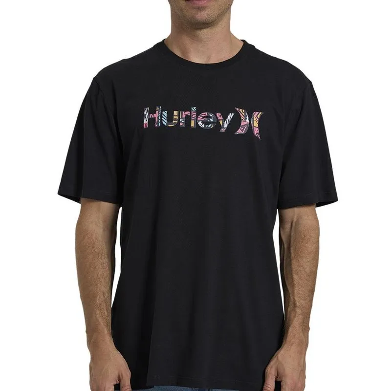 Camiseta Hurley O&O Classic WT26 Masculina Preto G / preto