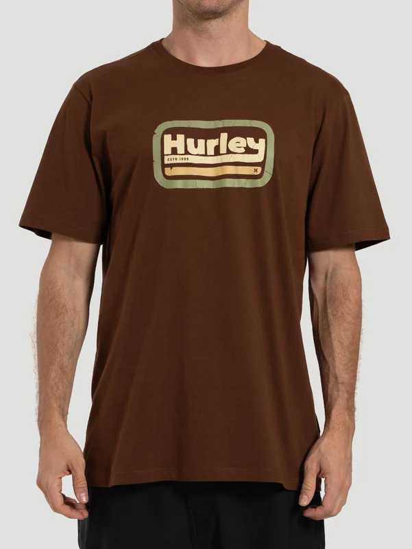Camiseta Manga Curta Hurley Desert Marrom GG / Marrom