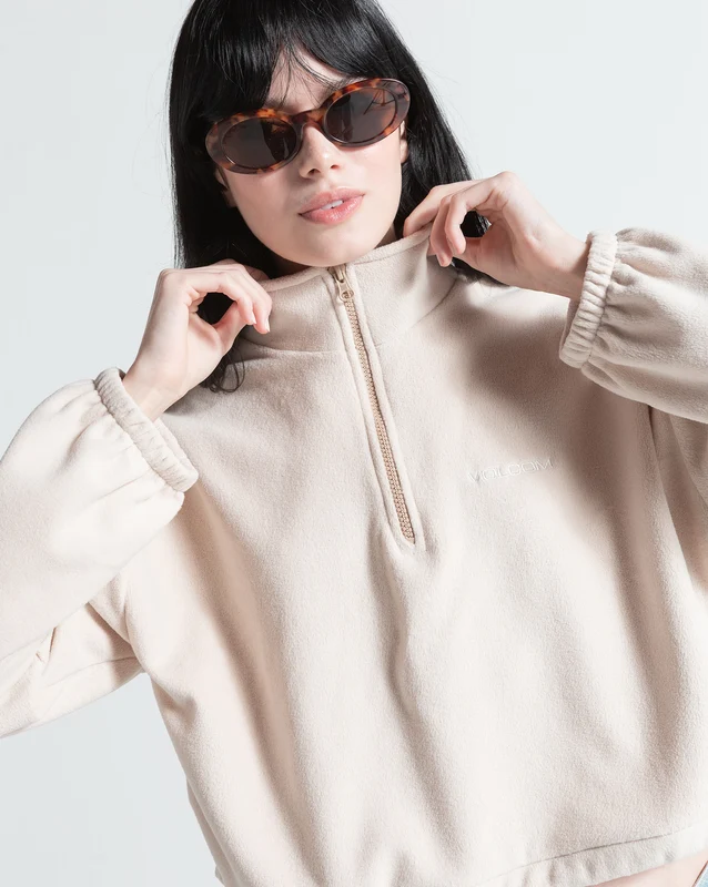 Moletom Especial Volcom Blake Off White G / Off White