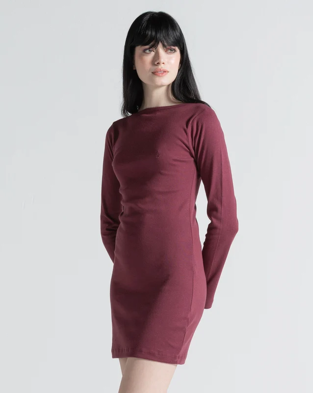 Vestido Volcom Small Tube Bordô P / BORDÔ