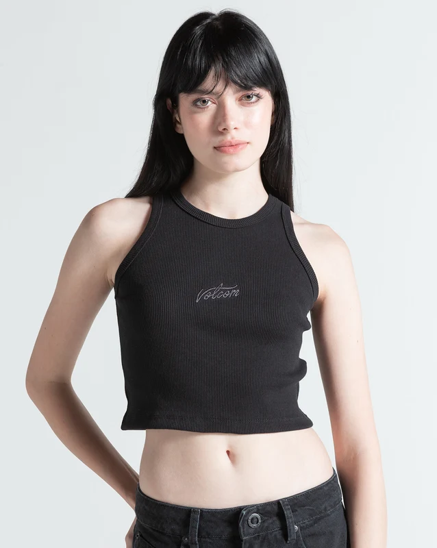 Regata Volcom Tight Tank Preta G / Preto
