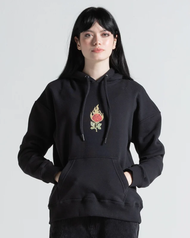 Moletom Canguru Fechado Volcom Volcom Stone Magic Preto M / Preto