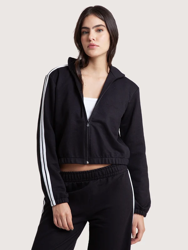 Moletom Especial Preto Hang Loose Stripes M / PRETO