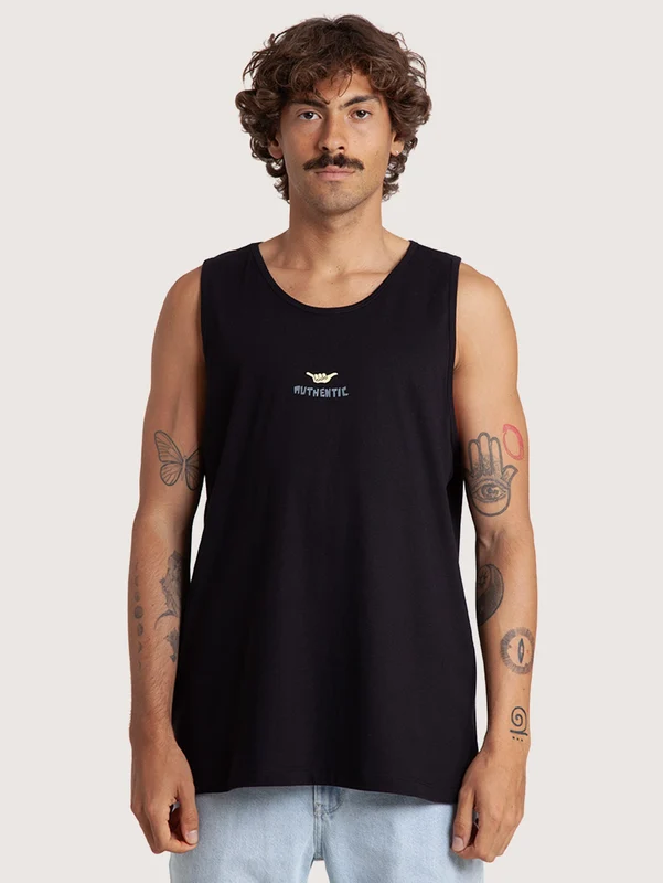 Regata Preta Hang Loose Soul GG / PRETO