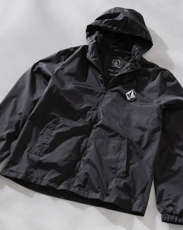 Jaqueta Leve Volcom Iconic Stones Black G / PRETO