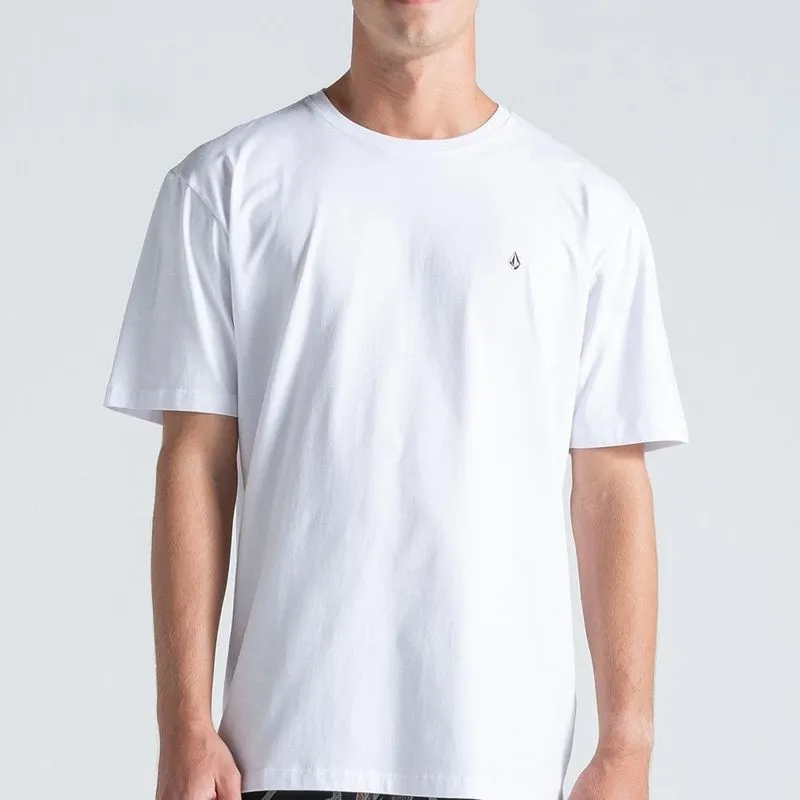 Camiseta Volcom Stone Blanks Oversize WT26 Masculina Branco 4G / branco