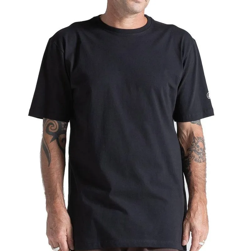 Camiseta Volcom Solid Stone Oversize WT26 Masculina Preto 2G / preto