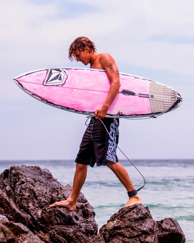 Boardshort Volcom Reaper Black 42 / BLACK