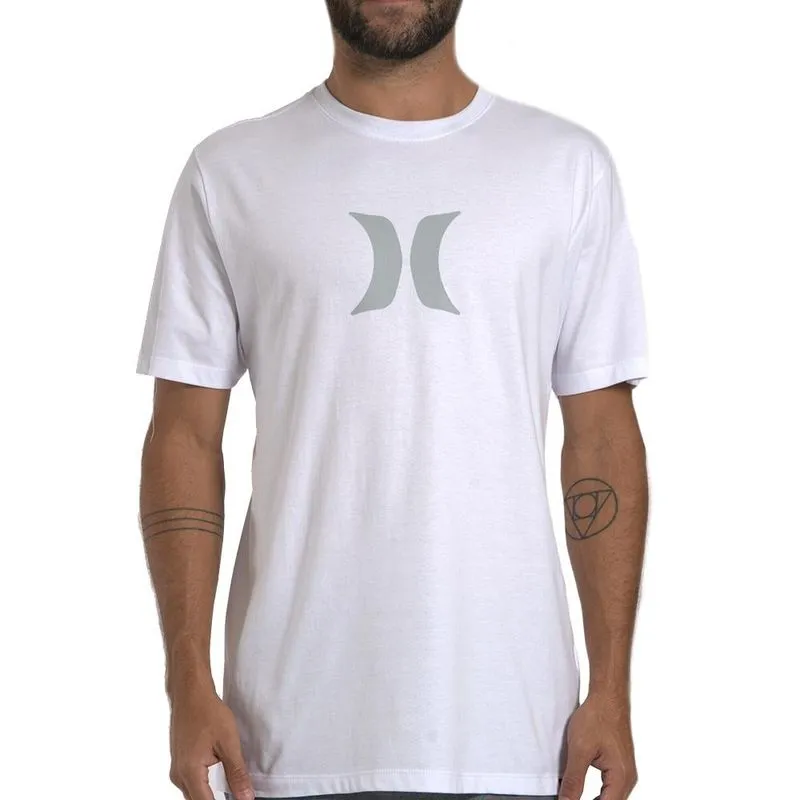 Camiseta Hurley Icon Over WT26 Masculina Branco 4G / branco