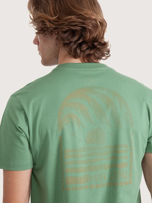 Camiseta Manga Curta Hang Loose Shadow Verde P / VERDE