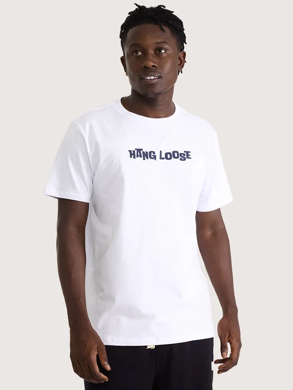 Camiseta Masculina Hang Loose Minecraft Branca G / Branco