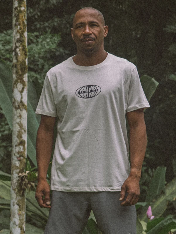Camiseta Hang Loose Worldwide Off White P / Off White