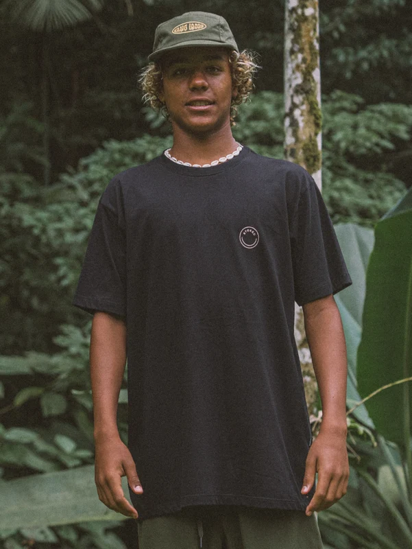 Camiseta Masculina Hang Loose Palm Preta GG / Preto