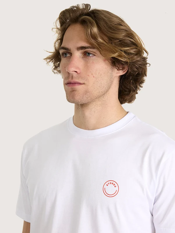 Camiseta Masculina Hang Loose Palm Branca G / Branco