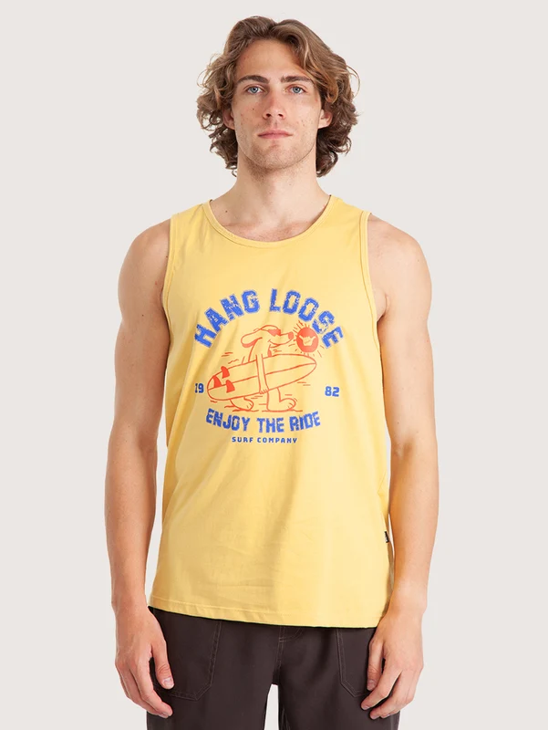 Regata Hang Loose Dogtown Amarela M / AMARELO
