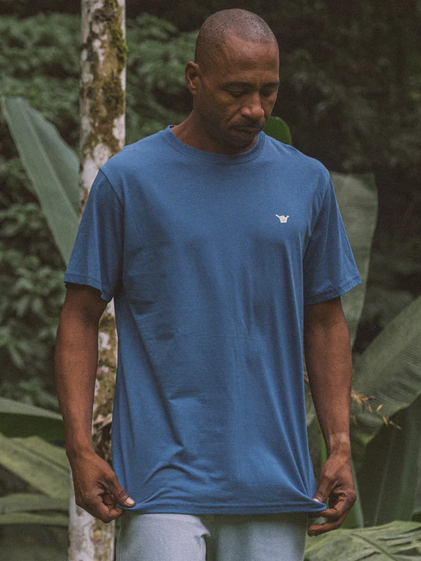 Camiseta Especial Hang Loose Fun Azul Escuro G / Azul Escuro