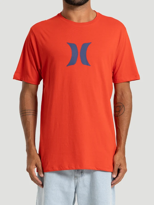 Camiseta Masculina Manga Curta Hurley Icon Vermelho P / Vermelho