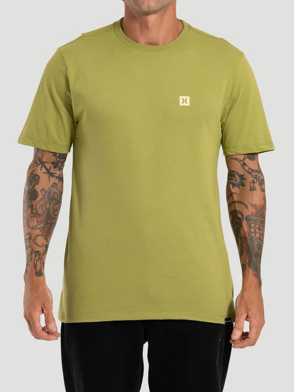 Camiseta Manga Curta Hurley Mini Icon Verde M / VERDE