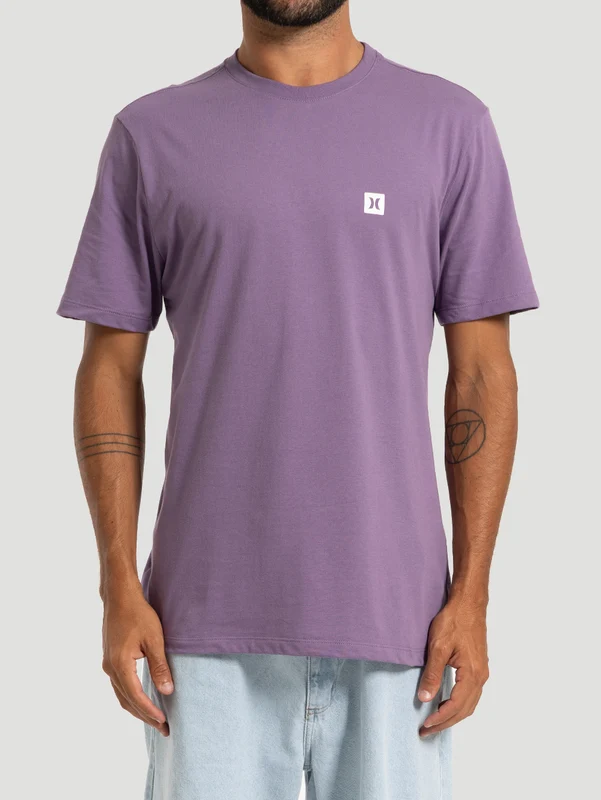Camiseta Manga Curta Hurley Mini Icon Roxo GG / Roxo