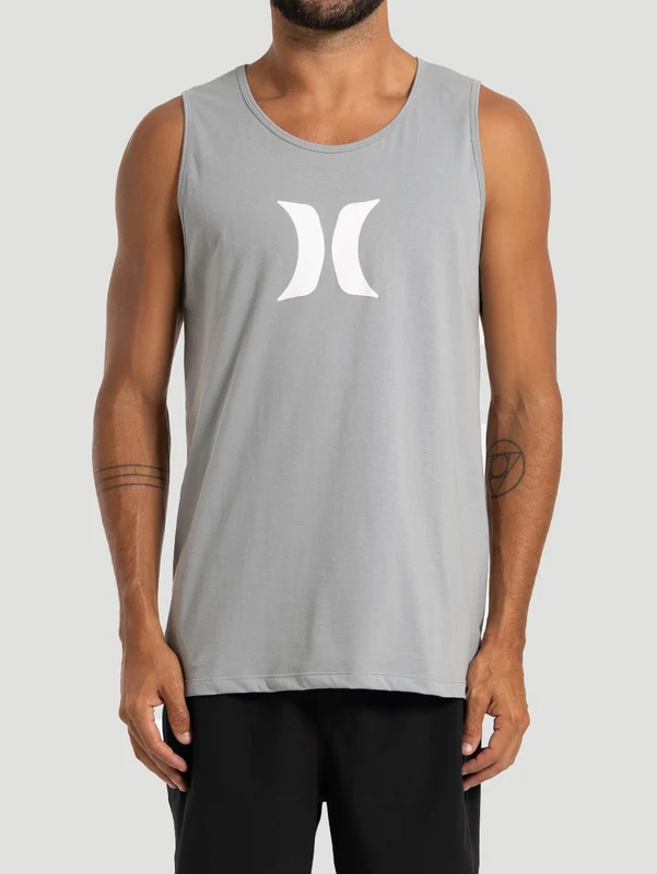 Regata Silk Hurley Icon Cinza P / Cinza