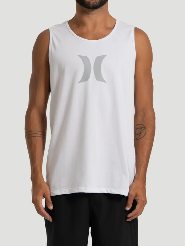 Regata Silk Hurley Icon Branca G / Branco