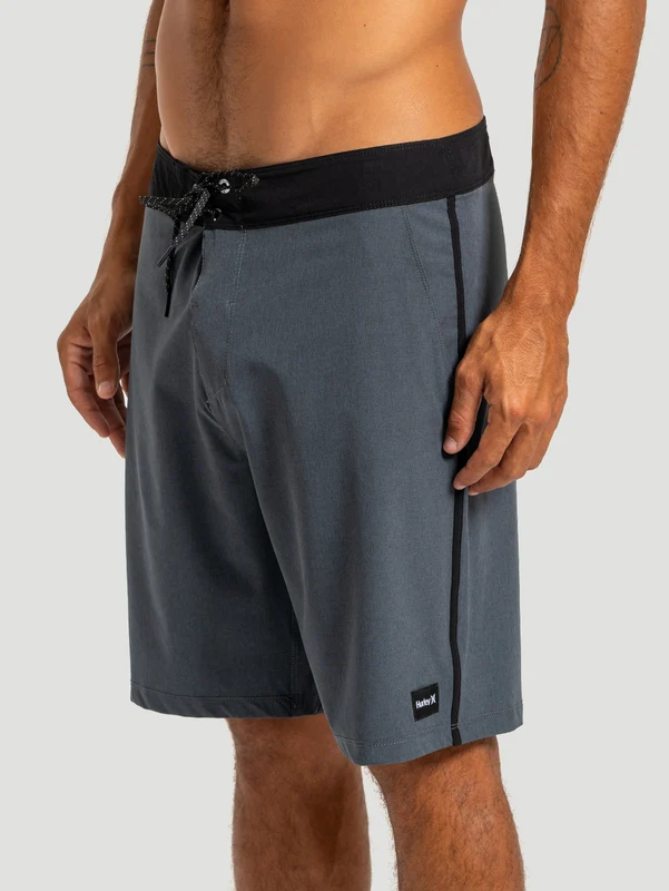 Bermuda Híbrida Hurley Heather 19,5" Cinza 48 / Cinza