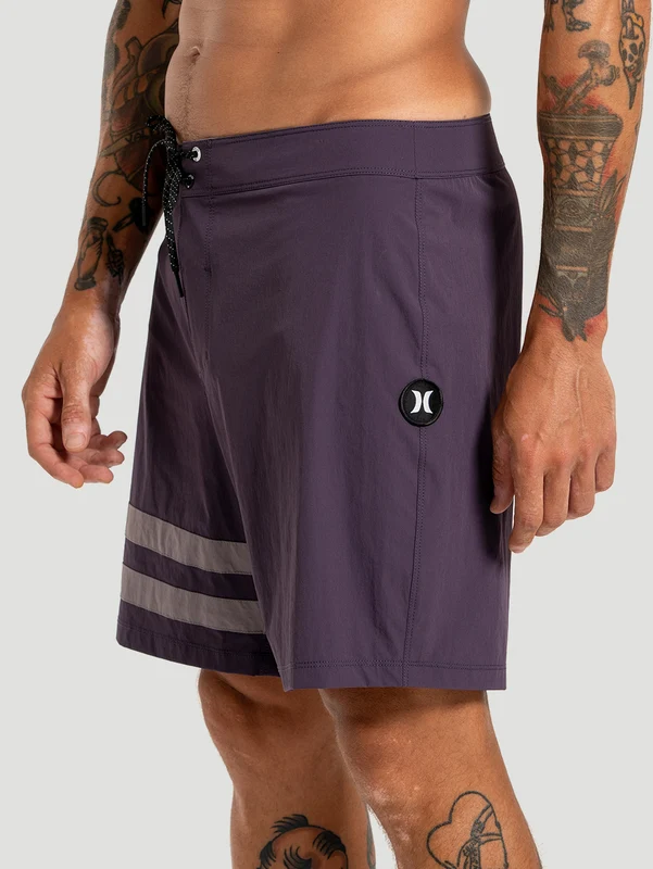 Boardshorts Local Block Party Hurley 18" Roxo 46 / Roxo