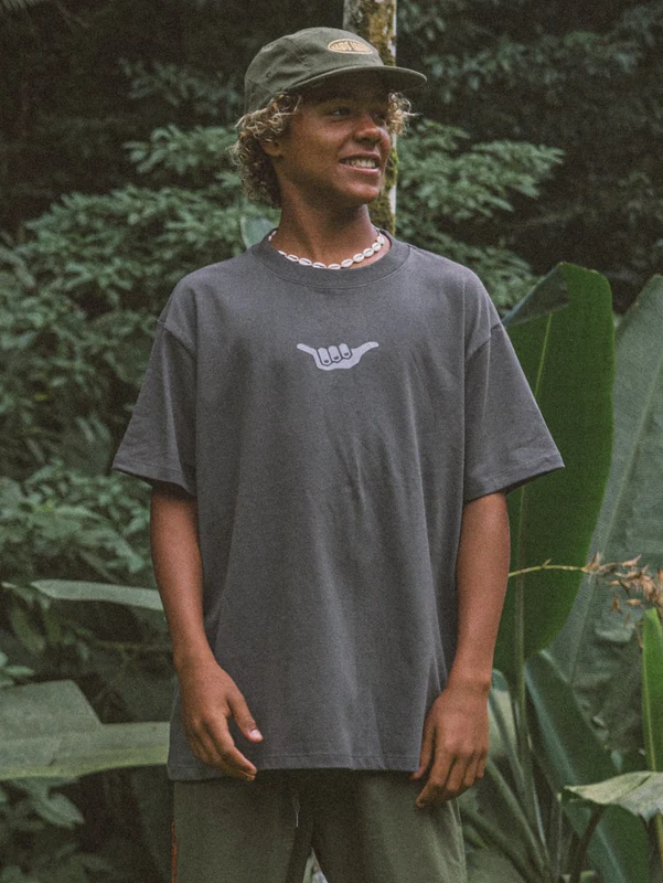 Camiseta Especial Hang Loose Retro Cinza M / Cinza