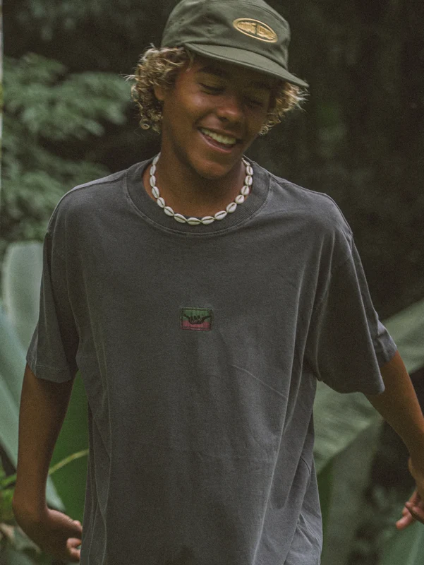 Camiseta Especial Hang Loose Blur Preta P / Preto Estonado