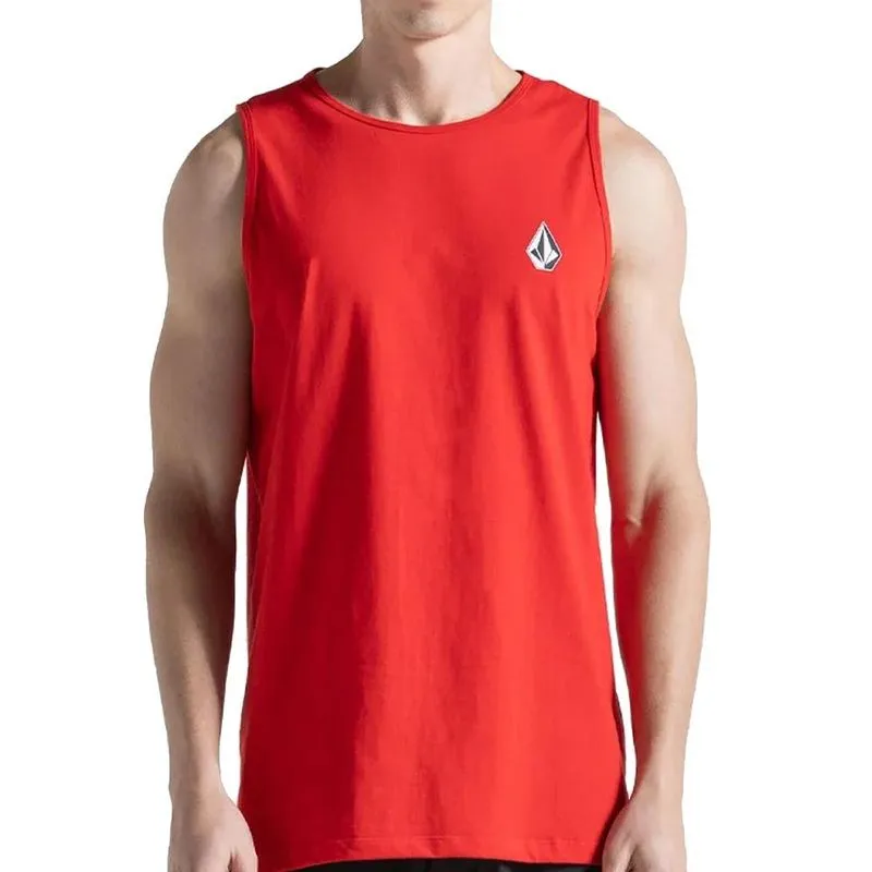 Regata Volcom Iconic SM27 Masculina Vermelho GG / vermeho