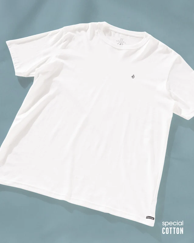 Camiseta Especial Volcom Corp Stone Branca GG / BRANCO