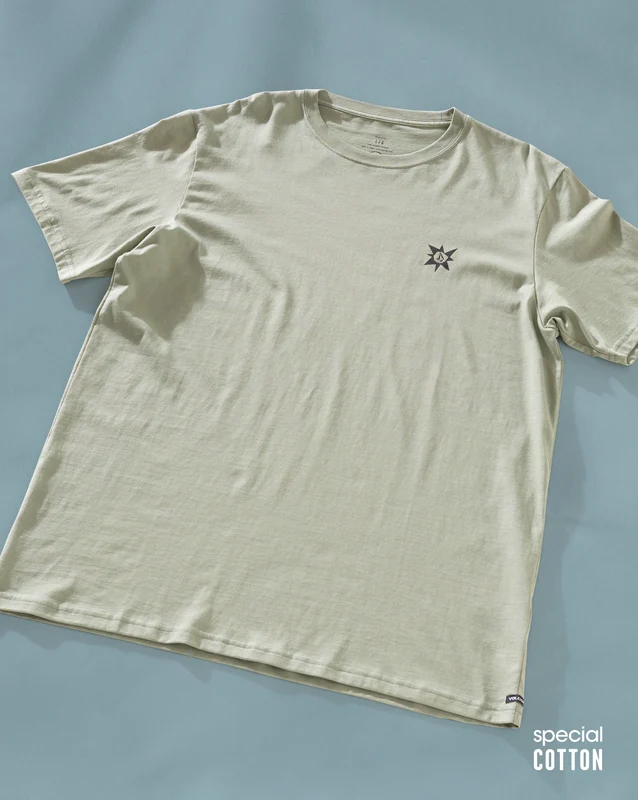 Camiseta Especial Volcom Slant Stone Verde Oliva M / VERDE OLIVA