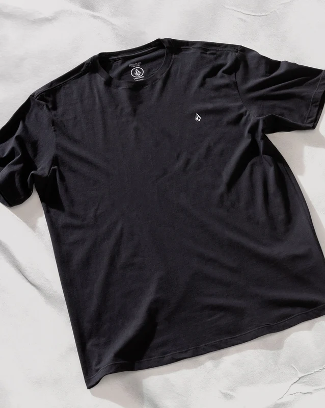 Camiseta Regular Volcom Stone Blanks Preta P / PRETO
