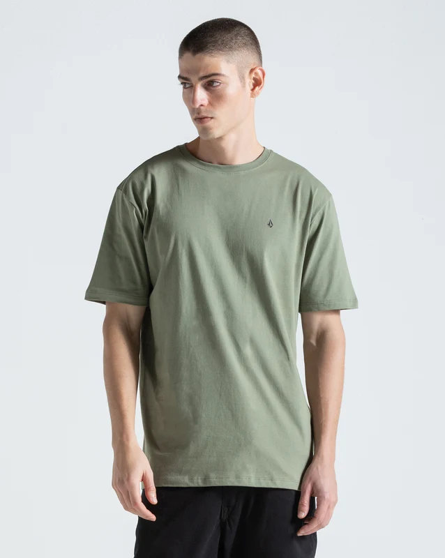 Camiseta Regular Volcom Stone Blanks Verde Claro G / VERDE CLARO